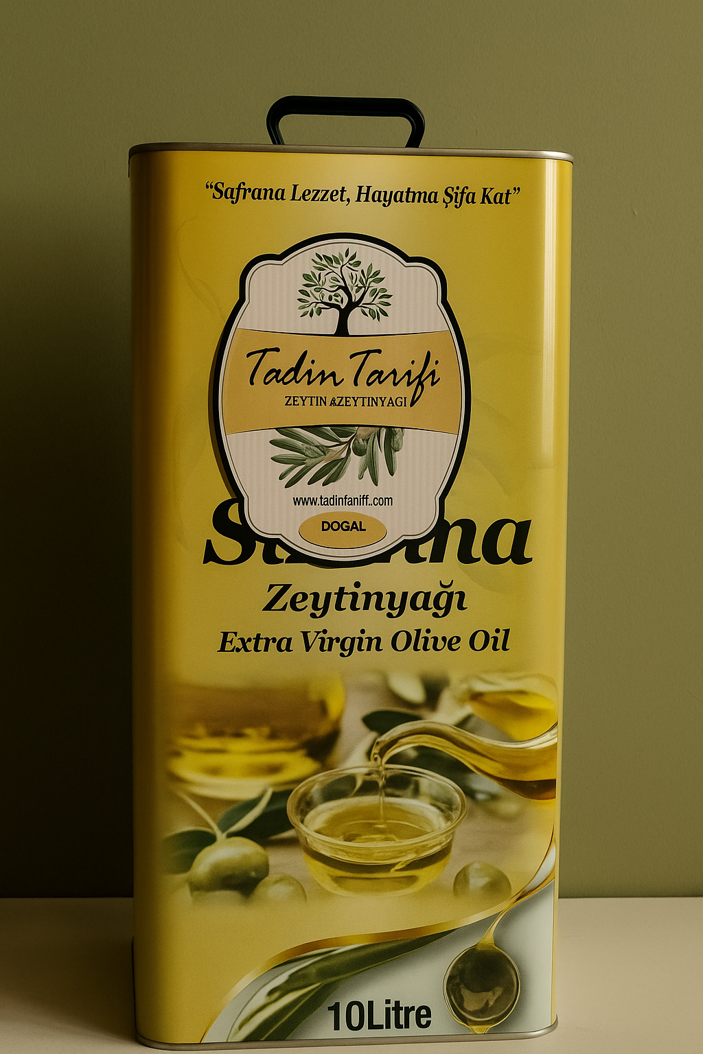 Natürel sızma zeytinyağı 10 lt